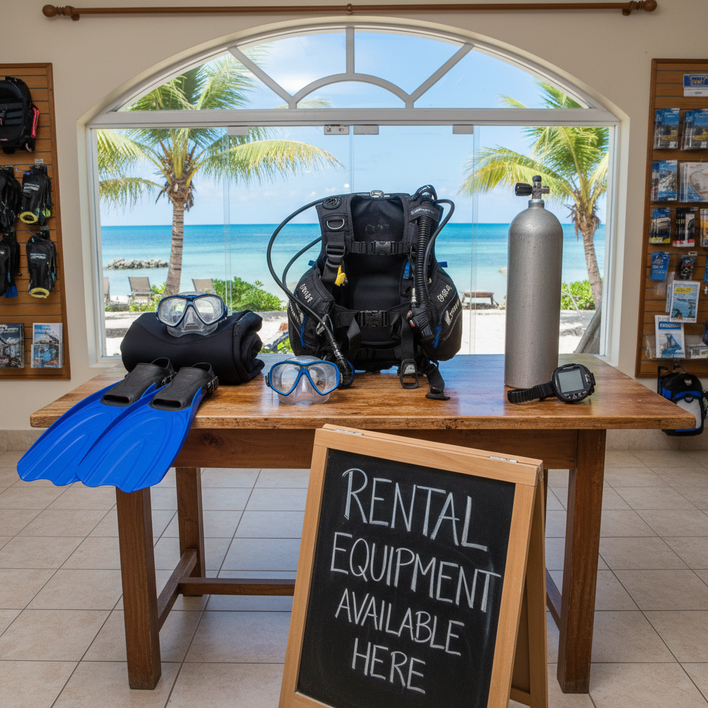 Equipment Rental - Full day - Rp 400.000